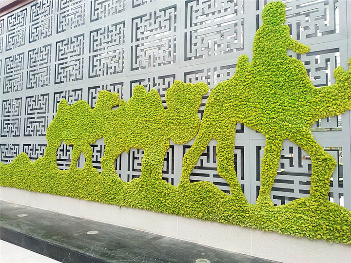 永生苔蘚植物墻-駱駝